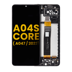 LCD Assembly With Frame For Samsung Galaxy A04S (A047 / 2022) (Refurbished) (All Colors)