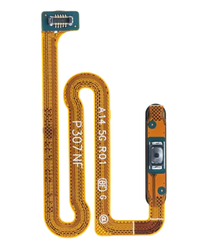 Empreinte digitale Reader avec nappe pour Samsung Galaxy A14 5G (A146B / 2023) (argent) – Image 3