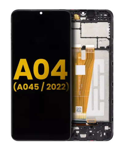LCD Assembly With Frame For Samsung Galaxy A04 (A045 / 2022) (Refurbished) (All Colors)
