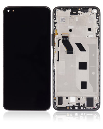 Écran LCD avec cadre pour Huawei Nova 8i / Honor 50 Lite / Honor X20 (reconditionné) (noir étoilé) – Image 2