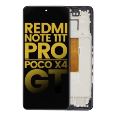 LCD Assembly With Frame For Xiaomi Redmi Note 11T Pro / Xiaomi Poco X4 GT (Refurbished) (All Colors)