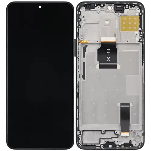 Écran LCD avec cadre pour Honor X8A / X50i / 90 Lite (reconditionné) (noir minuit) – Image 2