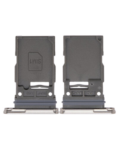 Tiroir pour carte SIM unique pour Samsung Galaxy S23 5G / S23 Plus 5G (Crème) – Image 2
