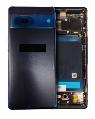 Back Housing For Google Pixel 7 (Genuine OEM) (Obsidian)