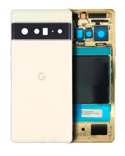 Coque arrière pour Google Pixel 6 Pro (Pièce d'origine constructeur) (Couleur: Ensoleillé) – Image 2