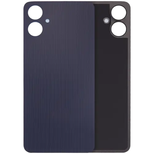 Back Cover With Camera Lens For Samsung Galaxy A06 4G (A065 / 2024) (No Logo) (Aftermarket Plus) (Black)