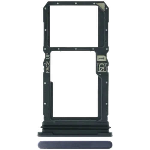 SIM Card Tray For Motorola Moto G Stylus (XT2619 / 2026) (Genuine OEM) (Coal Smoke)