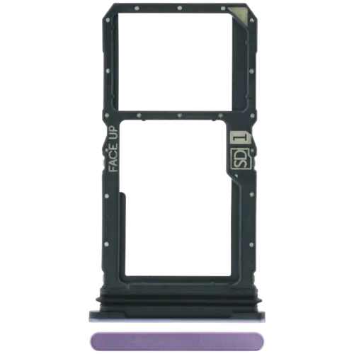 SIM Card Tray For Motorola Moto G Stylus (XT2619 / 2026) (Genuine OEM) (Lavender Mist)