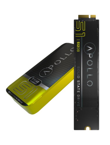 Apollo S1 512GB Mac SSD (NVMe PCIe Gen3x4) pour MacBook Air 11" & 13" A1370 A1369 (2010-11) – Image 3