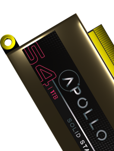 SSD Apollo S4 1 To pour Mac (NVMe PCIe Gen3x4) pour MacBook Pro 13" A1708 (2016-2017) – Image 4