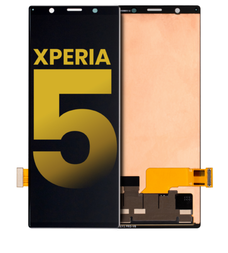 LCD Assembly Without Frame For Sony Xperia 5 (Refurbished) (Black)