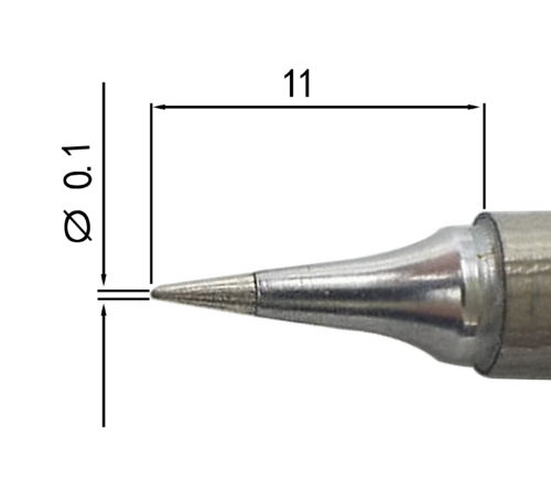 De remplacement soudure Iron Tip pour T12-11 Soldering Station (I0.1) – Image 8