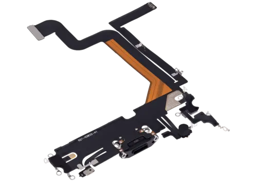 Nappe de connecteur de charge pour iPhone 14 Pro Max (compatible qualité supérieure) (Space Black) – Image 5