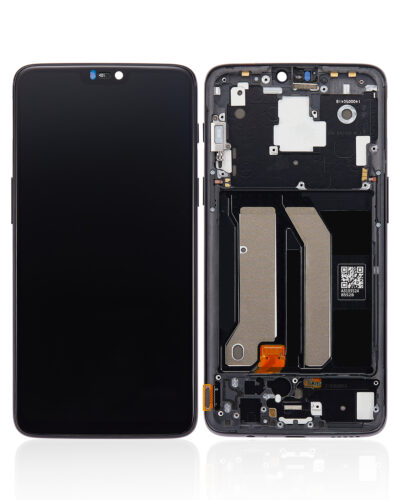 OLED Assembly With Frame For OnePlus 6 (A6000 / A6003) (Refurbished) (Midnight Black) – Image 2