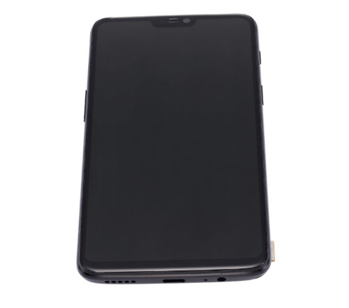 OLED Assembly With Frame For OnePlus 6 (A6000 / A6003) (Refurbished) (Midnight Black) – Image 7
