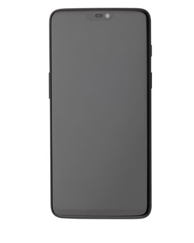OLED Assembly With Frame For OnePlus 6 (A6000 / A6003) (Refurbished) (Mirror Black) – Image 3