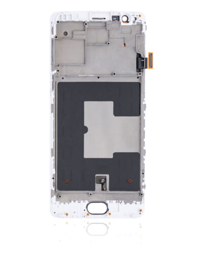 Bloc écran OLED avec cadre pour OnePlus 3 / OnePlus 3T (reconditionné) (blanc) – Image 2