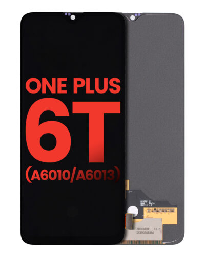 Écran OLED sans cadre pour OnePlus 6T (A6010 / A6013) (Pièce de rechange Plus) (Toutes les couleurs)