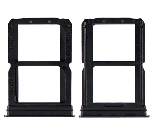 Tiroir double carte SIM pour OnePlus 6T (A6010 / A6013) (Noir miroir) – Image 2