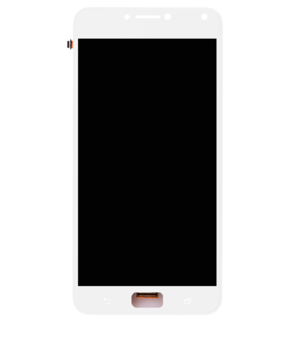 Écran LCD avec cadre pour Asus ZenFone 4 Max Pro / ZenFone 4 Max Plus (ZC554KL / 2017) (Remis à neuf) (Blanc) – Image 2