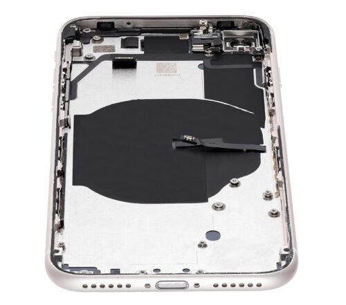 Back châssis W/ Small Components pré-installé pour iPhone SE (2022) (Used OEM Pull: Grade A) (lumière stellaire) – Image 7