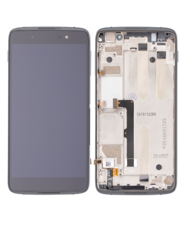 LCD Assembly With Frame For BlackBerry DTEK50 (Refurbished) (Black) – Image 2