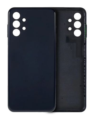 Cache arrière verre pour Samsung Galaxy A13 (A135 / 2022) (compatible qualité supérieure) (noir)