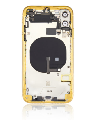 Back châssis W/ Small Components pré-installé pour iPhone 11 (No Logo) (compatible qualité supérieure) (jaune) – Image 4