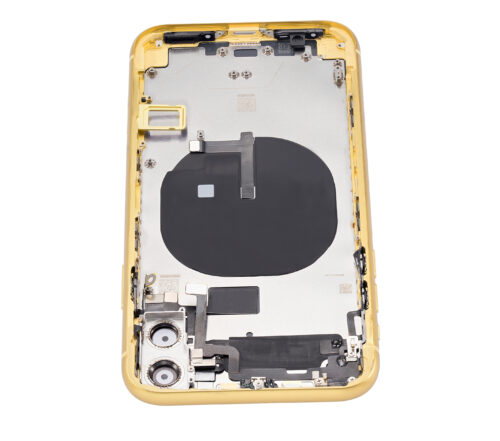 Back châssis W/ Small Components pré-installé pour iPhone 11 (No Logo) (compatible qualité supérieure) (jaune) – Image 8
