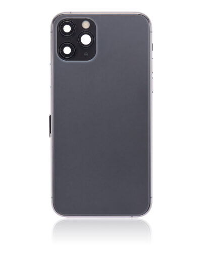 Coque arrière avec petits composants préinstallés pour iPhone 11 Pro (sans logo) (Adaptable) (Gris sidéral) – Image 3