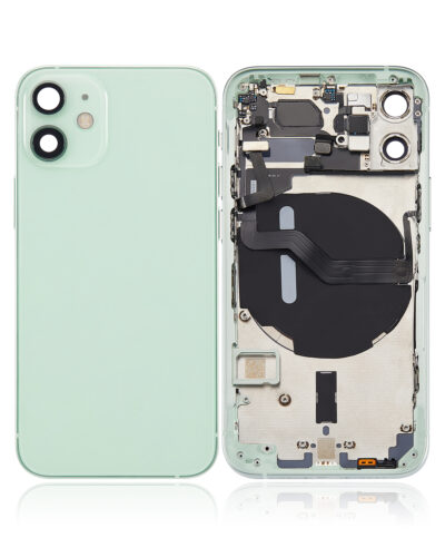 Coque arrière avec petites pièces pour iPhone 12 Mini (version US) (compatible qualité supérieure) (vert) – Image 2