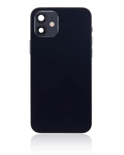 Coque arrière avec petites pièces pour iPhone 12 (version US) (Aftermarket Plus) (noir) – Image 4