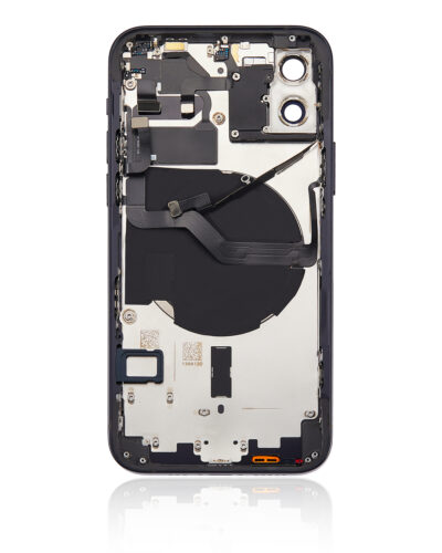 Coque arrière avec petites pièces pour iPhone 12 (version US) (Aftermarket Plus) (noir) – Image 5