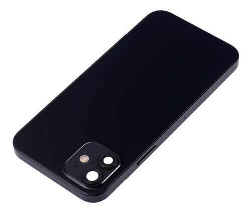 Coque arrière avec petites pièces pour iPhone 12 (version US) (Aftermarket Plus) (noir) – Image 6
