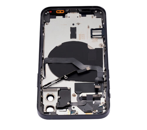 Coque arrière avec petites pièces pour iPhone 12 (version US) (Aftermarket Plus) (noir) – Image 8