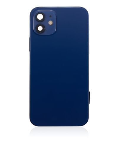 Coque arrière avec petites pièces pour iPhone 12 (version US) (compatible qualité supérieure) (bleu) – Image 5
