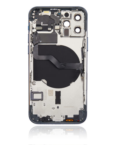 Coque arrière avec petites pièces pour iPhone 12 Pro (version US) (compatible qualité supérieure) (bleu Pacifique) – Image 5