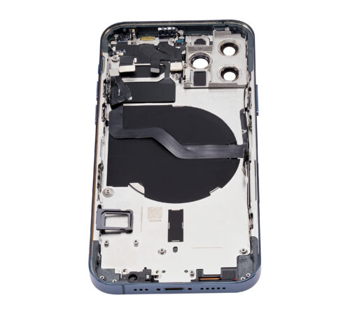 Coque arrière avec petites pièces pour iPhone 12 Pro (version US) (compatible qualité supérieure) (bleu Pacifique) – Image 8