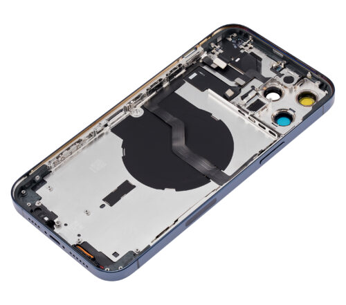 Back châssis W/ Small Parts pour iPhone 12 Pro Max (US Version) (compatible qualité supérieure) (Pacific Blue) – Image 7