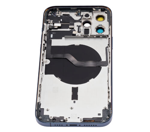 Back châssis W/ Small Parts pour iPhone 12 Pro Max (US Version) (compatible qualité supérieure) (Pacific Blue) – Image 8