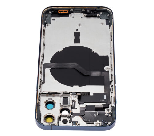 Back châssis W/ Small Parts pour iPhone 12 Pro Max (US Version) (compatible qualité supérieure) (Pacific Blue) – Image 9