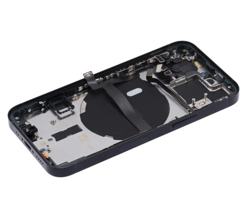 Coque arrière avec petites pièces pour iPhone 13 Mini (version US) (Aftermarket Plus) (Midnight) – Image 7