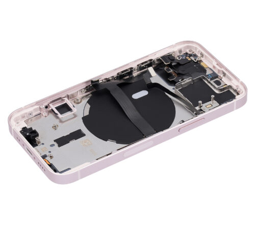 Coque arrière avec petites pièces pour iPhone 13 Mini (version US) (compatible qualité supérieure) (rose) – Image 7