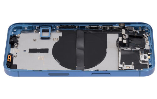 Back Housing W/ Small Parts For iPhone 13 (US Version) (Aftermarket Plus) (Blue) – Image 12
