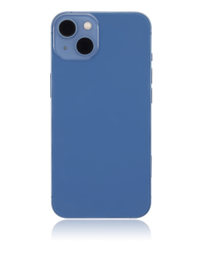 Back Housing W/ Small Parts For iPhone 13 (US Version) (Aftermarket Plus) (Blue) – Image 4