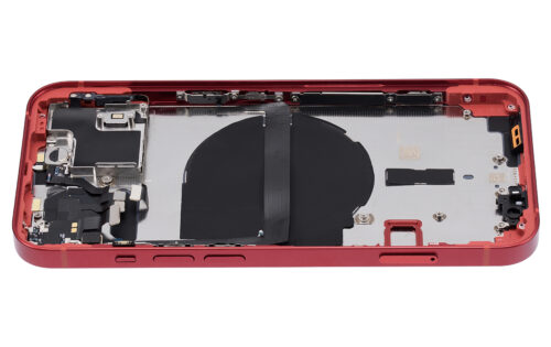 Back Housing W/ Small Parts For iPhone 13 (US Version) (Aftermarket Plus) (Red) – Image 11