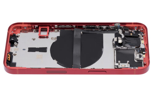 Back Housing W/ Small Parts For iPhone 13 (US Version) (Aftermarket Plus) (Red) – Image 12