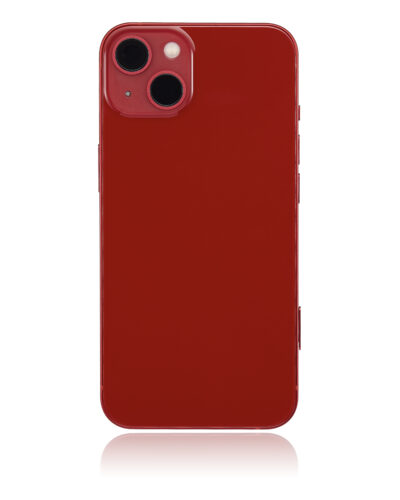 Back Housing W/ Small Parts For iPhone 13 (US Version) (Aftermarket Plus) (Red) – Image 4