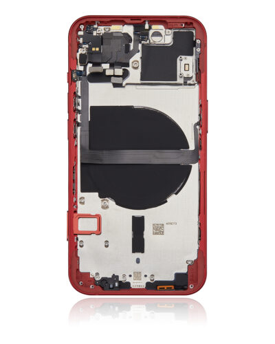 Back Housing W/ Small Parts For iPhone 13 (US Version) (Aftermarket Plus) (Red) – Image 5