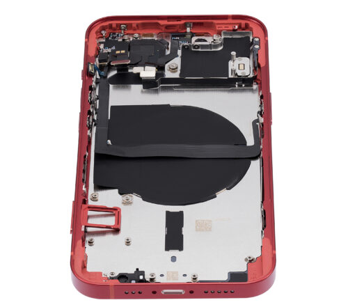 Back Housing W/ Small Parts For iPhone 13 (US Version) (Aftermarket Plus) (Red) – Image 8